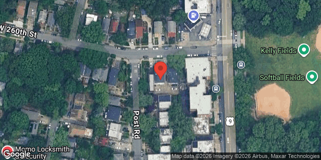 Aerial map of 208 WEST 260 STREET, Bronx